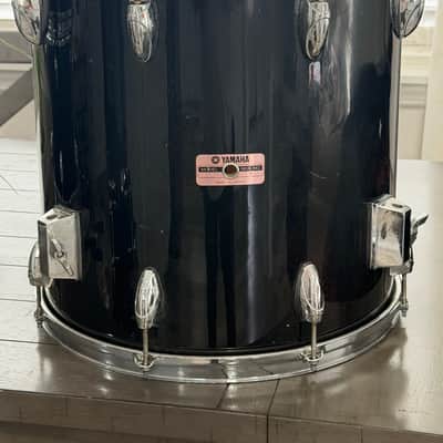 Yamaha 8000 tour custom 22/16/13/12 80s - black image 8