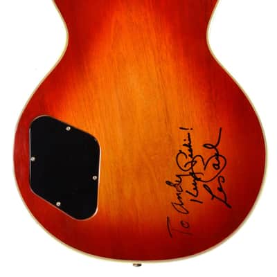 Gibson Les Paul Custom Vintage 1976 w/ Autographed By Les Paul & OHSC – Used 1976 - Cherry Burst image 6