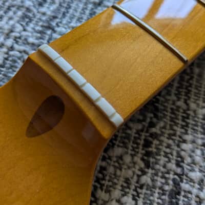 2024 Fender 70th Anniversary American Vintage II '54 Stratocaster Maple Guitar Neck w/ Tuners image 10