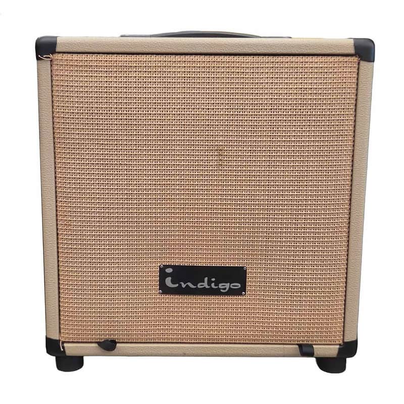 Indigo 1x12" Guitar Cabinet Full Range Flat Response EL-34 Speaker - Tan Bild 1