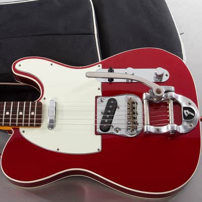 2007 Fender Japan TL62B ’62 Reissue Telecaster Custom Bigsby – Candy Apple Red image 1
