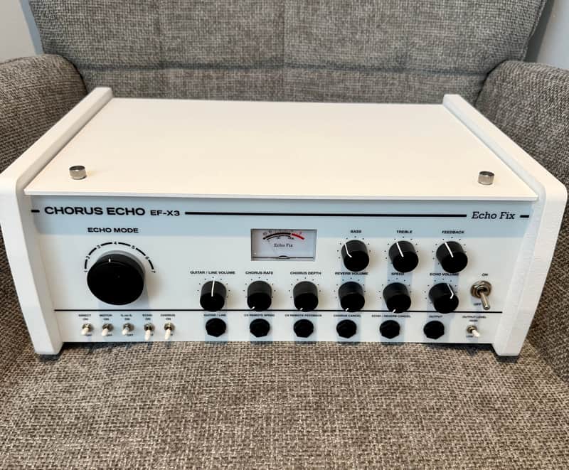 Echo Fix EF-X3 Vintage Voice Chorus Echo 2026 - Present - White image 1