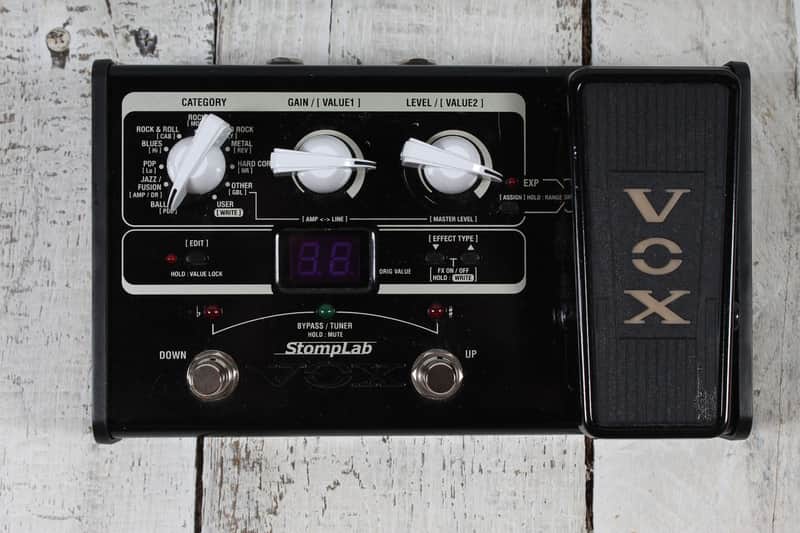 Vox StompLab IIG Modeling Effects Pedal Guitar Effects Pedal with Modeled Amps and Effects image 1