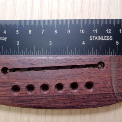 CUSTOM ORDER part request for / Takamine Pro Series TP0905 Bridge / STRAIGHT Saddle image 3