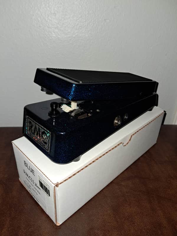 Real McCoy Custom RMC11 Wah Blue Sparkle image 1