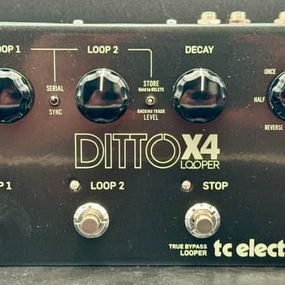 Reverb.com listing, price, conditions, and images for tc-electronic-ditto-x4-looper