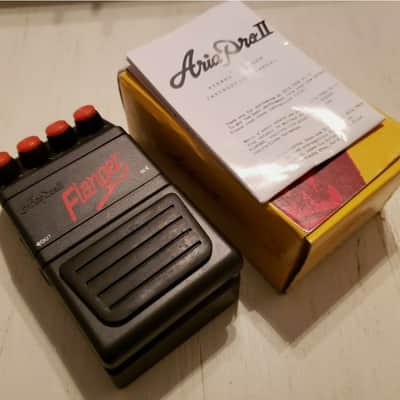 Aria Pro ll Flanger FL1 1980's 1990' Black image 1