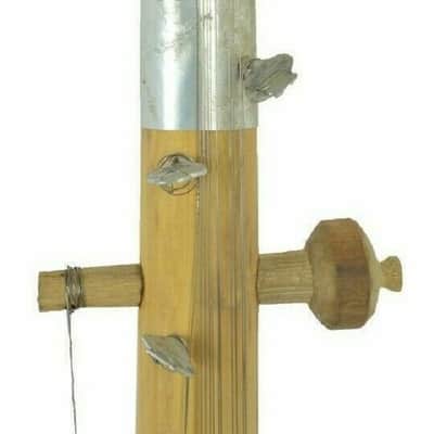 Handmade 15chabi Ravanhatta Rajasthani Sarangi Folk Fiddle Musical String Instrument Ravanahatha2022 image 6