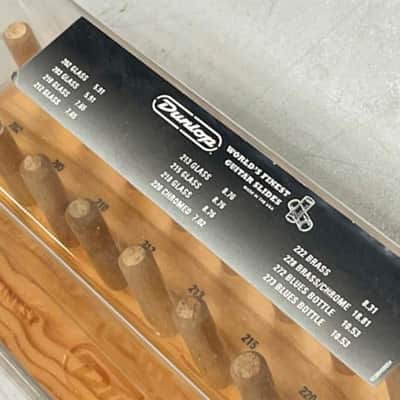 Dunlop wooden slide counter display w/ original cover.. image 4