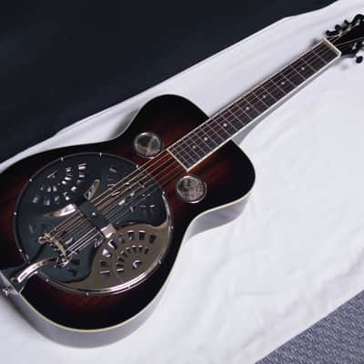 Recording King RR-36S-VS Maxwell square neck Resonator guitar NEW Sunburst w/ CASE image 4