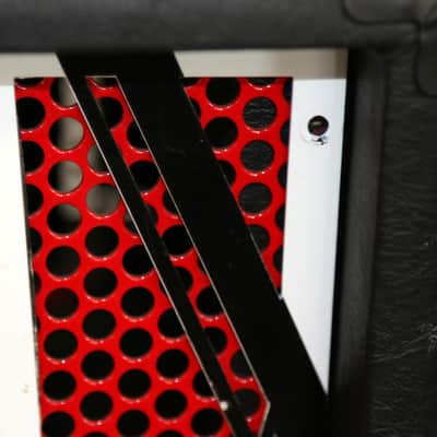 EVH 5150 III 6L6 3-Channel 50 Watt Ltd Ed Color Black/Red/White Amp Head image 5