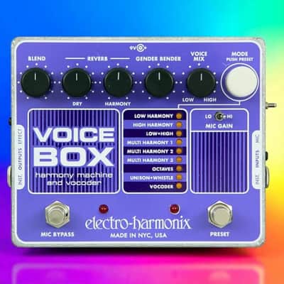 Electro-Harmonix Voice Box Harmony Machine & Vocoder, VOICE BOX image 2