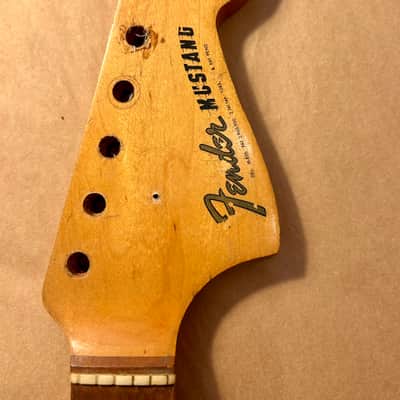 Vintage 1965 Fender Mustang Neck image 1