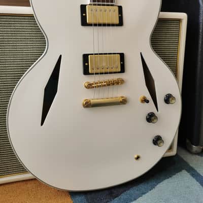 Epiphone Emily Wolfe "White Wolfe" Sheraton 2023 - Aged Bone White image 3