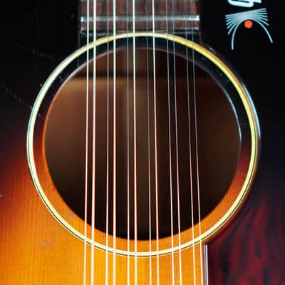 Gibson B-25-12 1968 - Sunburst image 13