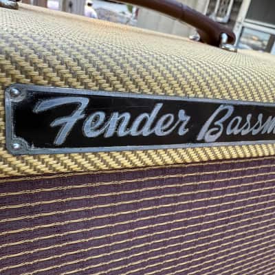 Tweed Fender Bassman 5F6-A 1960 image 8