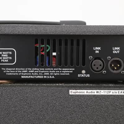 Euphonic Audio iAMP200 WZ-112P 1x12 Bass Combo Amp Owned by Leland Sklar #38780 image 11