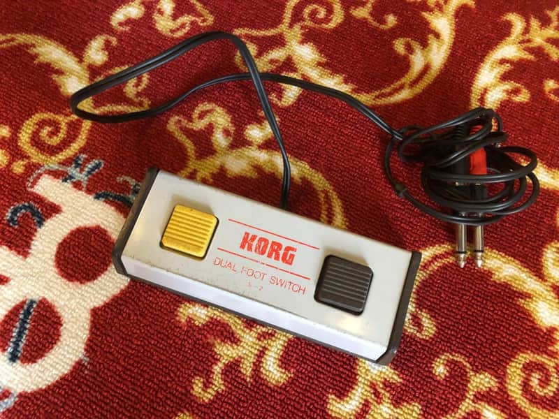 Korg S-2 dual footswitch (for Kr-55 etc) image 1