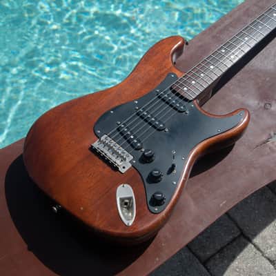 Vintage  & RARE 1979 Greco Super Sound Stratocaster - All Mahogany Construction -Made In Japan image 1