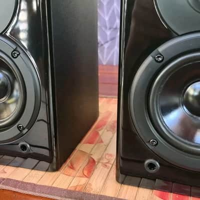 VINTAGE SHERWOOD MINI 2 WAY SPEAKERS/80 WATTS EACH/BOOKSHELF image 4