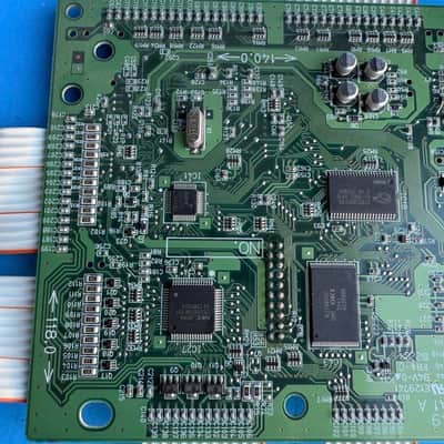 CASIO LK-92TV Lighting Keyboard Part: Processor Main Board PCB M649-MA1 image 6