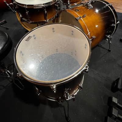 6 Piece Tama Superstar Classic Coffee Fade Maple Shells Double Bass Drum Kit w/ hardware image 4