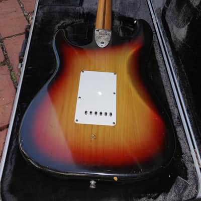 1978 Fender Stratocaster with Maple Fretboard Sunburst image 7