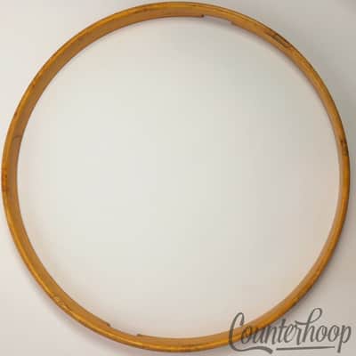 Ludwig 14" 1-Ply Natural Maple Wood Hoop/Rim Snare Drum Resonant Vintage 10s USA image 4