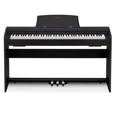Casio PX-770BK Privia Series 88-Key Weighted Key Piano Console - Black (PX-770BK-U) image 4