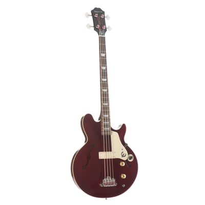 Epiphone Jack Casady Bass Sparkling Burgundy - Semi-Acoustic Bass righthand Bild 1