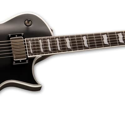 ESP LTD EC-1000 Evertune BB Electric Guitar. Black Satin image 5