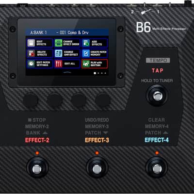 Zoom B6 Bass Multi-Effects Processor image 2