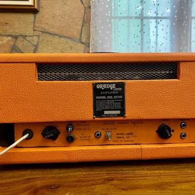 Orange OR120 120-Watt Guitar Amp Head 1975 - 1979 - Orange image 2
