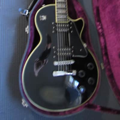 Agile Al-3000 - Very Rare Open Book Headstock - 2000's - Black- P/up upgrade - HSC image 1