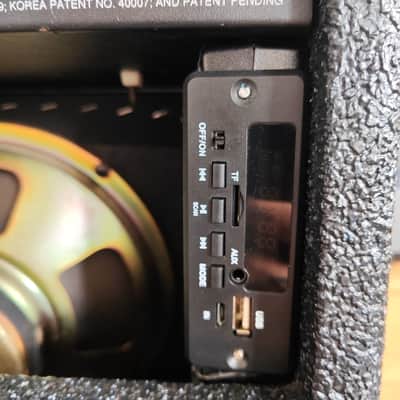 Peavey Teal Stripe 158 15-Watt 1x8" Guitar Combo 1990s - Black image 9