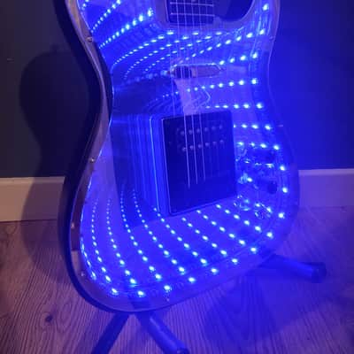 Harley Benton TE-20HH SBK Standard Series Infinity Mirror Electric Guitar image 14