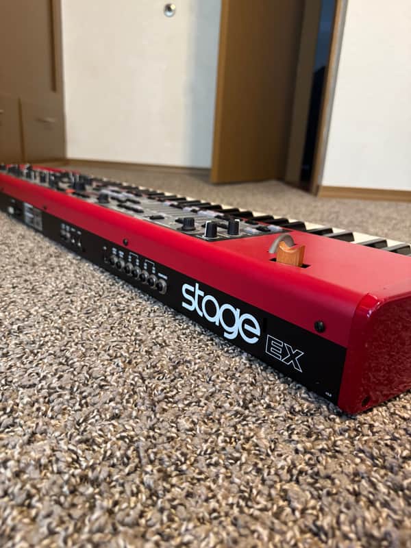 Nord Stage EX HA76 Hammer Action 76-Key Digital Piano 2008 - 2011 - Red image 1