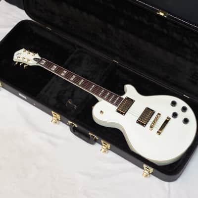 MICHAEL KELLY Patriot Vintage electric GUITAR new w/ CASE - White - cosmetics image 1