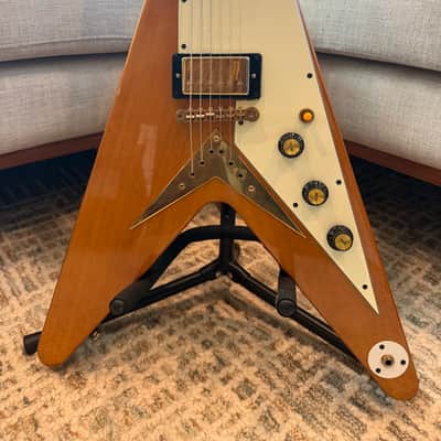 Epiphone '58 Korina Flying V - Korina image 2