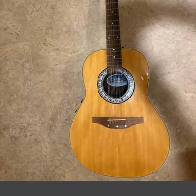 Ovation Celebrity CC65 12 string acoustic guitar with hardshell case image 8