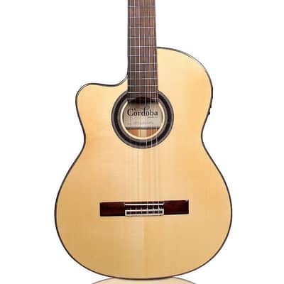 Cordoba GK Studio Negra Lefty (Left-Handed Gipsy Kings Signature Model) Flamenco - Acoustic Electric image 1