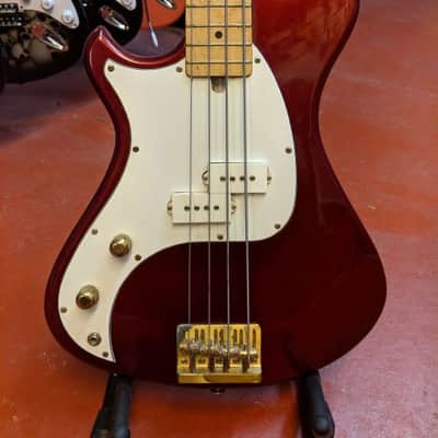 Westone Concord II Bass Guitar Left Handed + Wooden Hard Case image 2