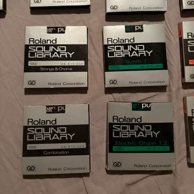 Roland Sound Library Disks :: 1987 : S-10 Sampler :: 40 Disks! image 5