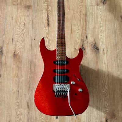 Hamer USA Centaura 1991 – Candy Apple Red / Sparkle Nitro Finish – Custom Shop Quality image 2