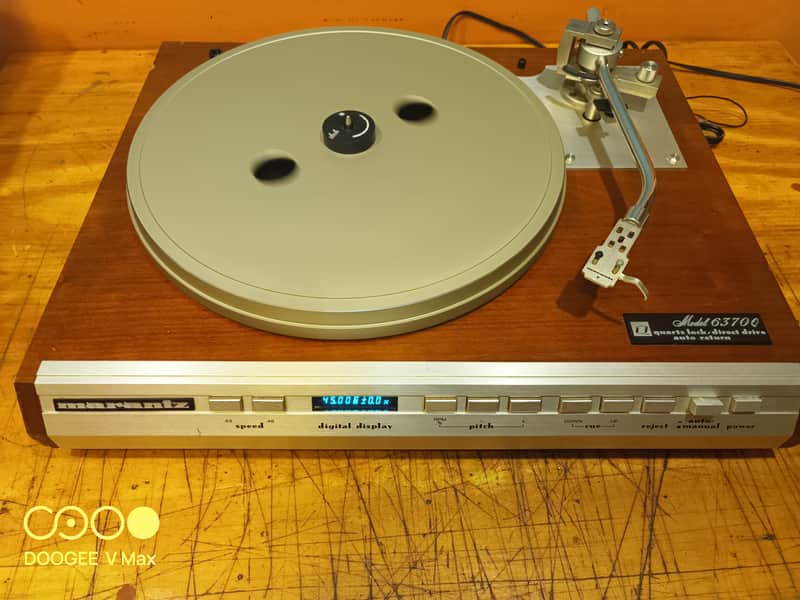 Marantz 6370q quarts 1978 - Silver image 1