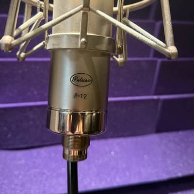 Peluso Microphones P-12 Multipattern Tube Condenser Microphone 2010s - Nickel image 2