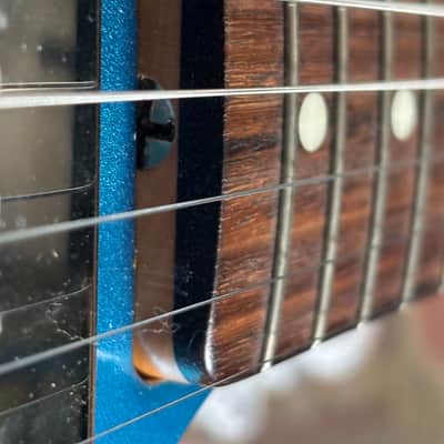 Deltone Tele Style w/ P90s & Duesenberg Trem – Lake Placid Blue (2021) image 7
