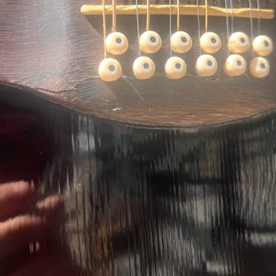 Preowned Ibanez AEG1812IIBK Spruce / Sapele Auditorium 2019 - Black image 6