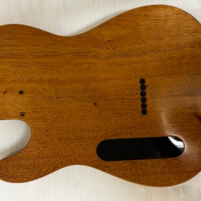 Custom Tele-Style Body 2021 - Blue sealed w\Tru Oil image 3
