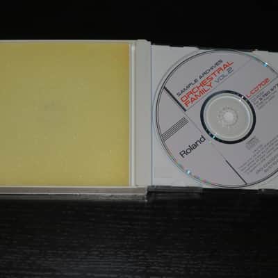 Roland Sample Archives L-CD702 Orchestral Family Vol. 1 / Vol. 2 CD-ROM for S700 S-750 S-770 sampler image 3